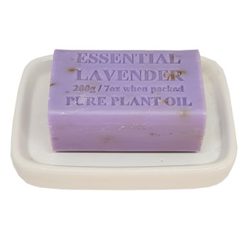 Mt Baimbridge Lavender Natural Soap and Dish