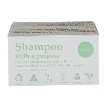 Shampoo & Conditioner Bar, Shampoo with a Purpose-The OG